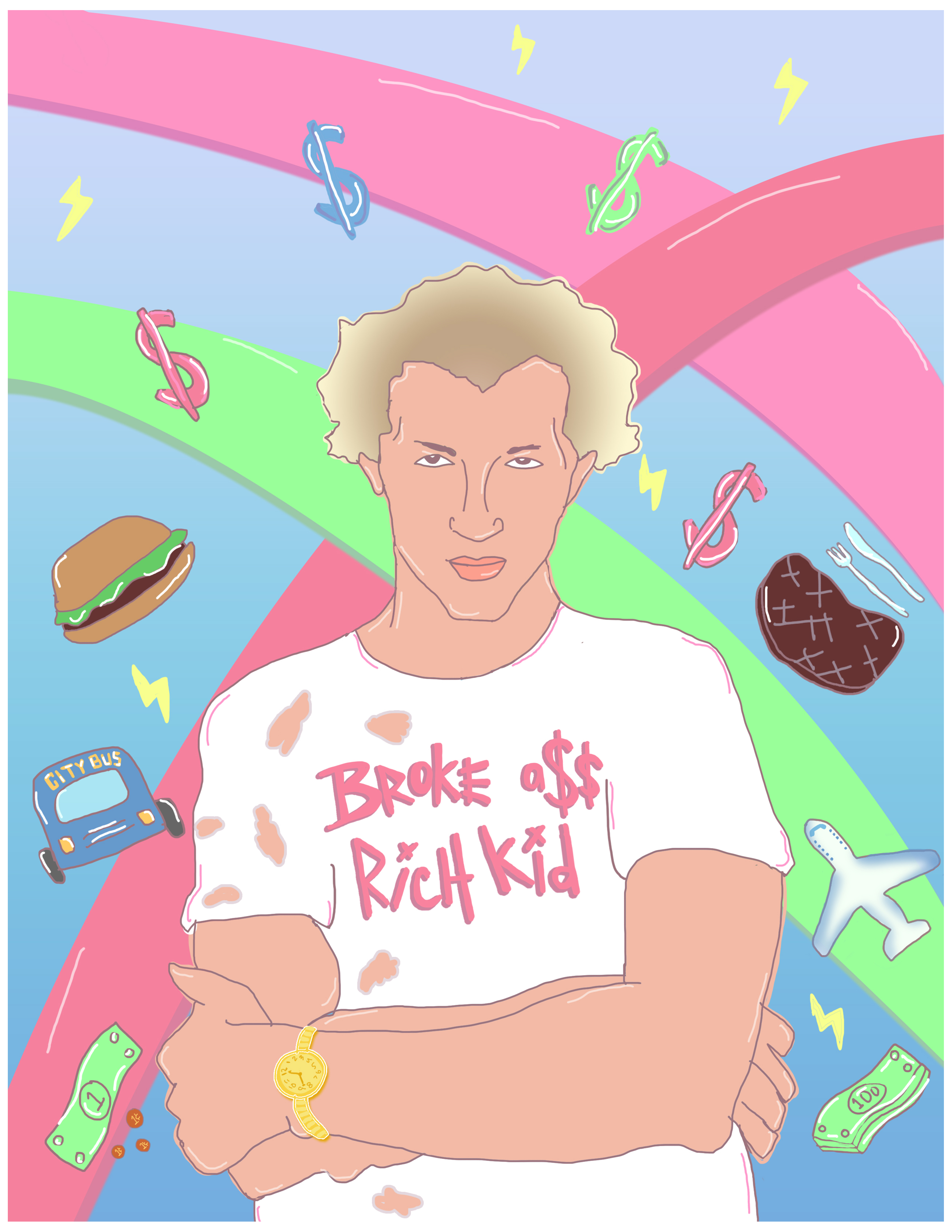 Broke A$$ Rich Kid